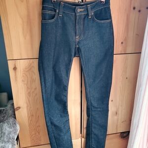Nudie Skinny Lin Dark Wash Jeans Size W25 L34
